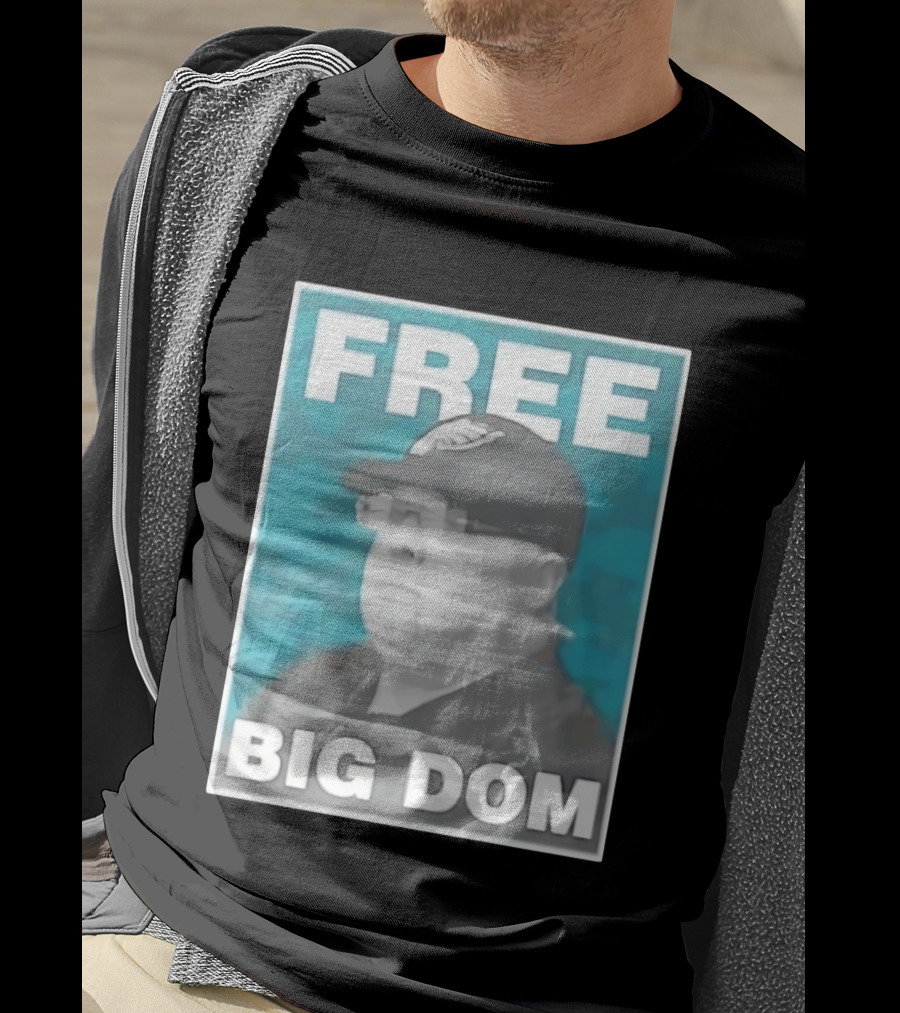 Philadelphia Eagles SEAL Team S07 Free Big Dom T-Shirt