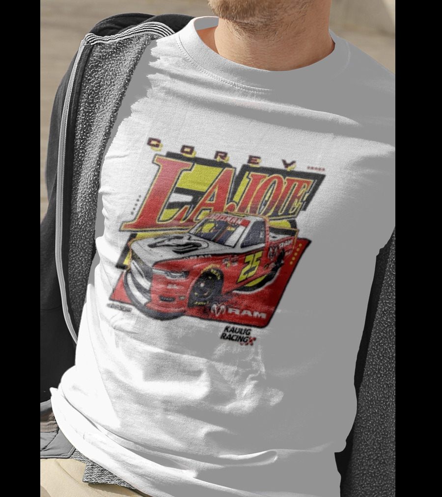 Corey Lajoie Number 25 Ram Truck Kaulig Racing Nascar T-Shirt