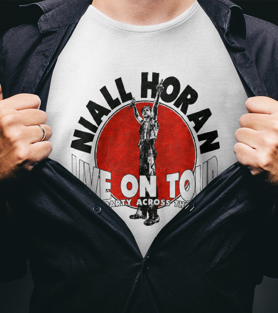 Niall Horan Live On Tour Dinner Party Across The World T-Shirt