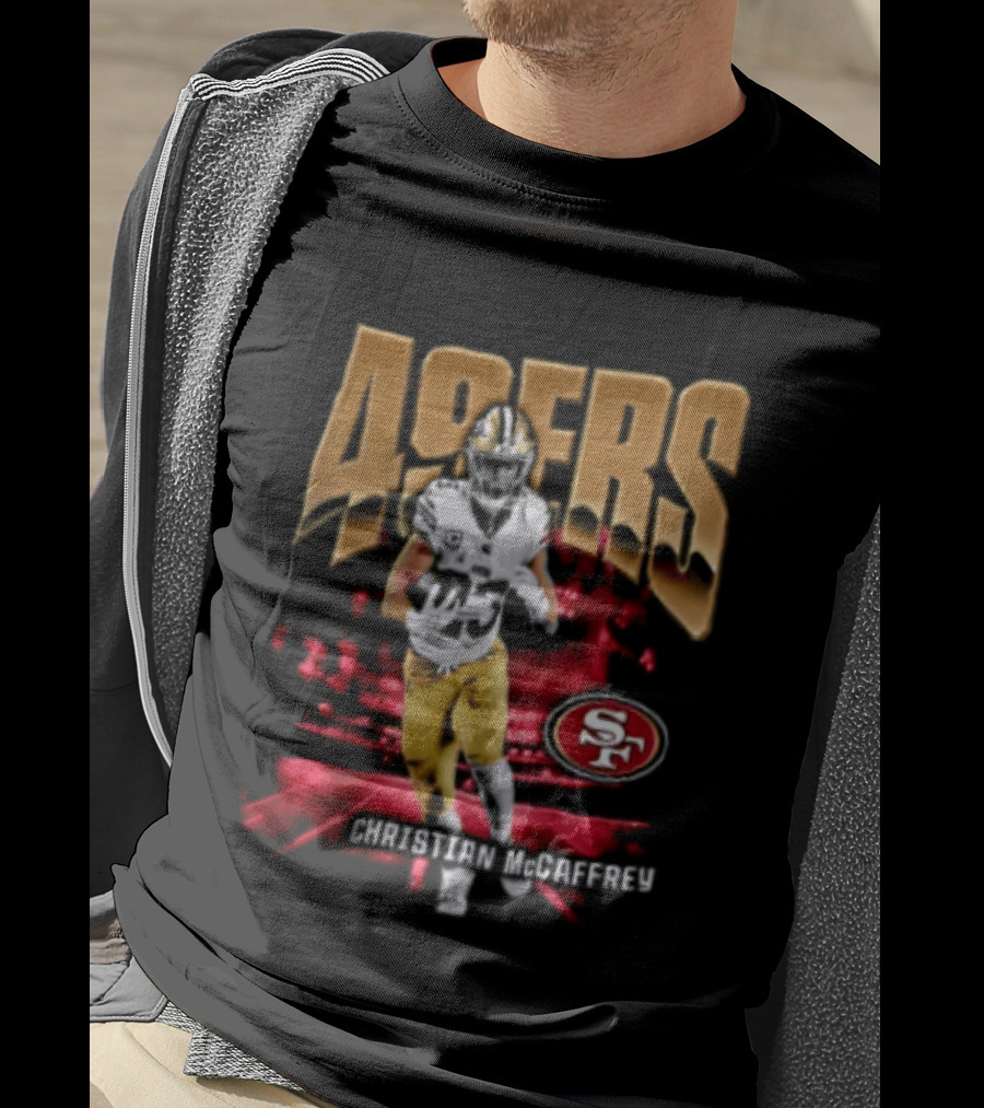 49ers Christian McCaffrey SF Football T-Shirt
