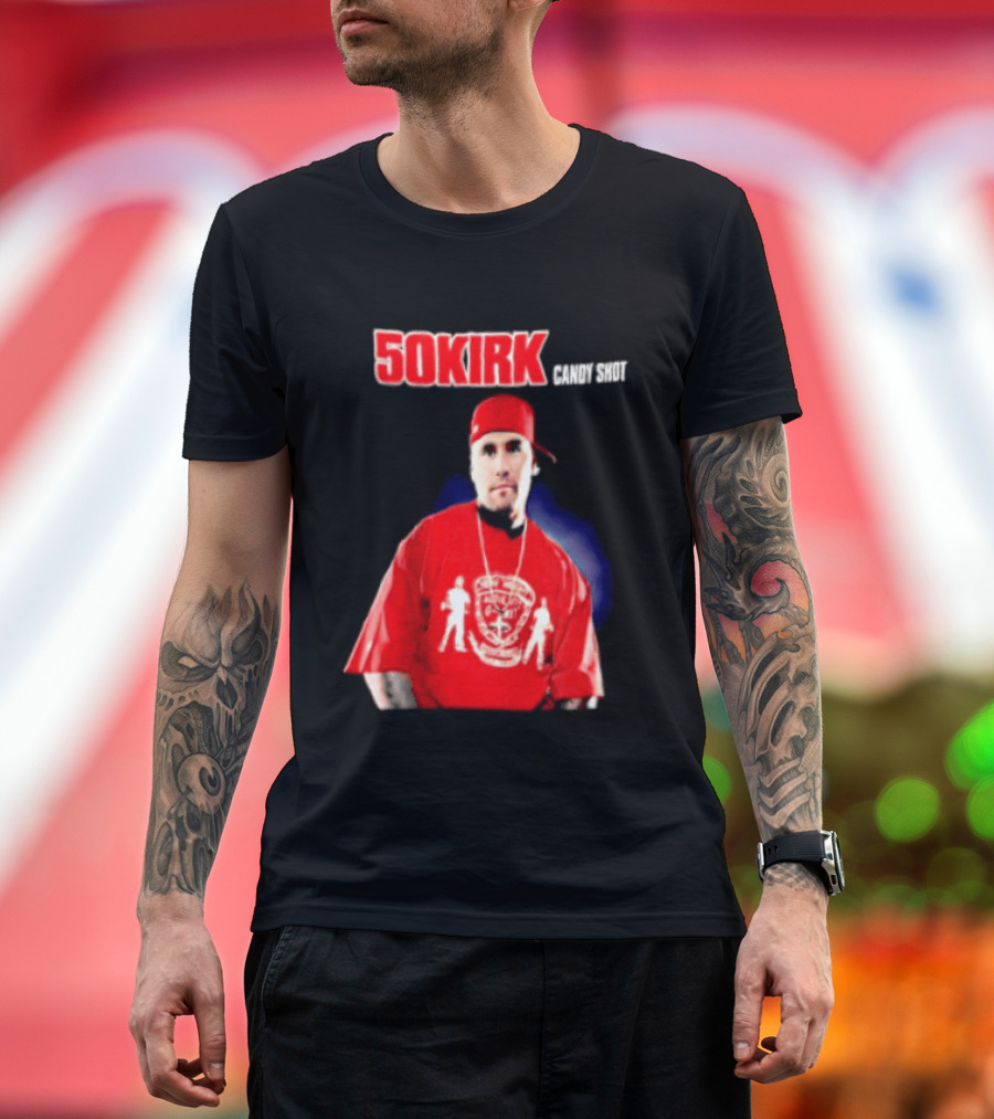 50KIRK Candy Shot Man Red Outfit T-Shirt