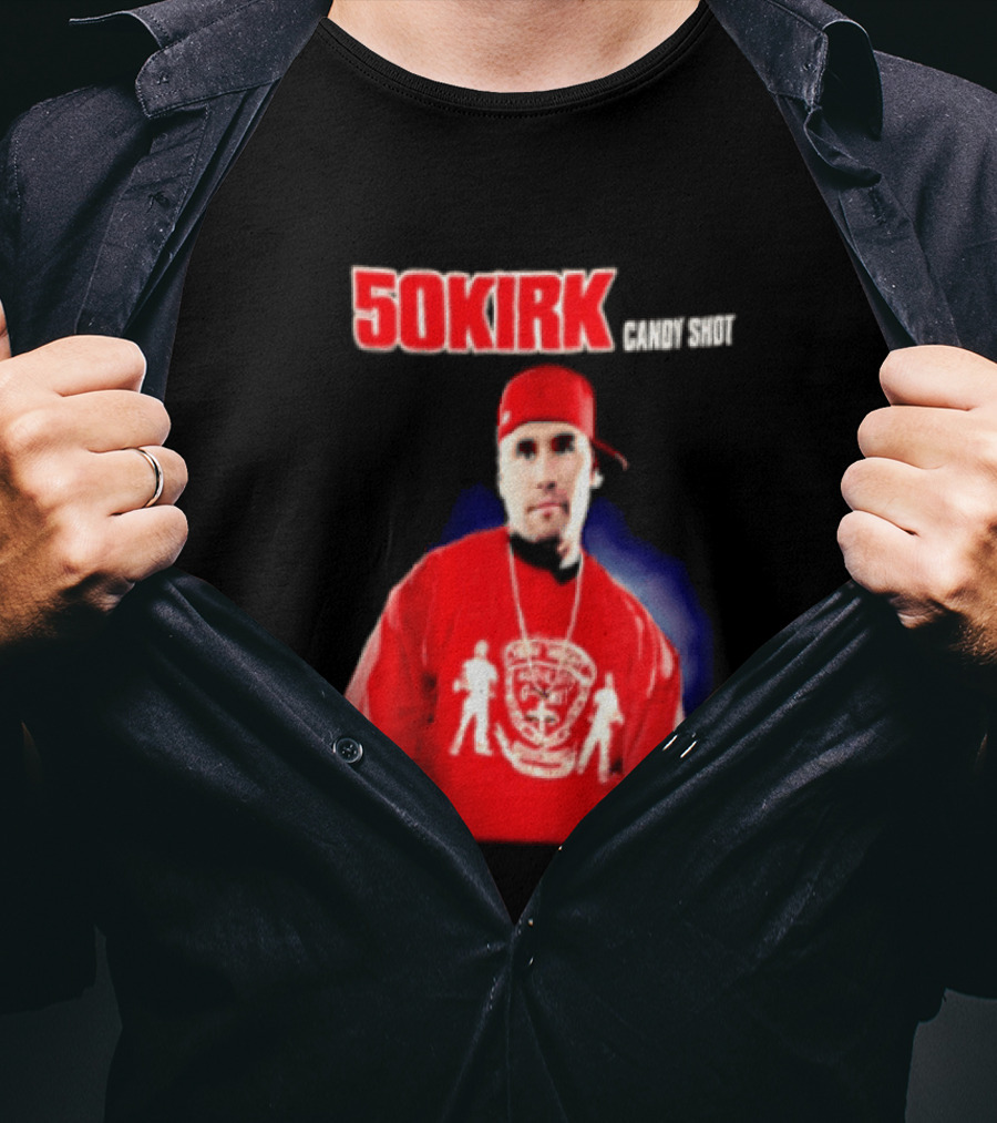 50KIRK Candy Shot Man Red Outfit T-Shirt