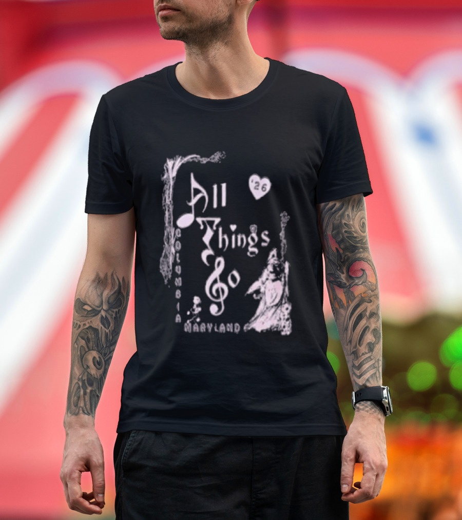 All Things Go NYC Festival 2026 DC Garden Angel T-Shirt