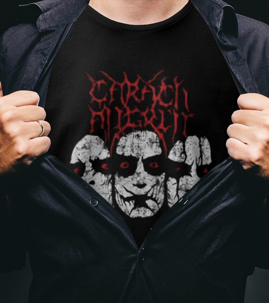 Carach Angren Horror Mask Trio Backstage Rock Store T-Shirt