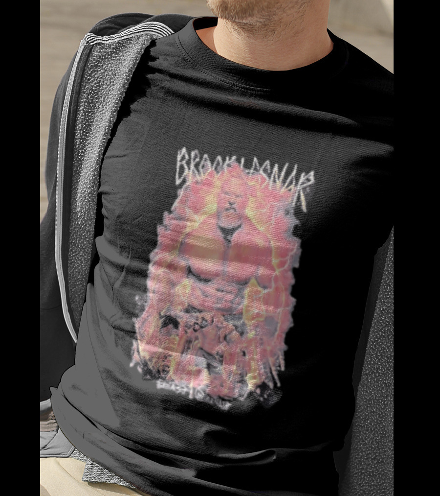 Brock Lesnar Beast Incarnate WWE Lightning Power T-Shirt