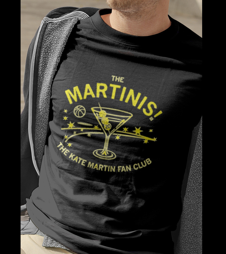 The Martinis Kate Martin Fan Club Starry Cocktail T-Shirt