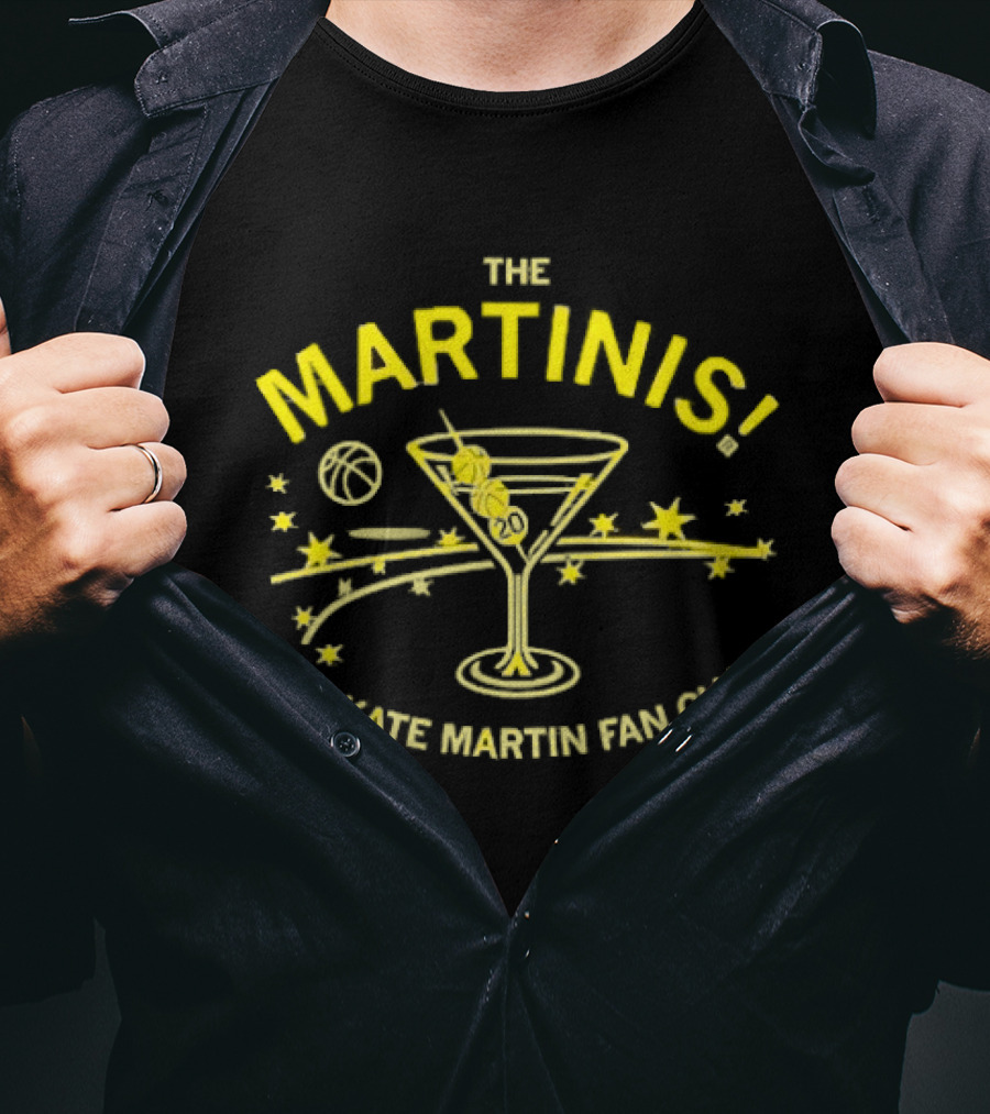 The Martinis Kate Martin Fan Club Starry Cocktail T-Shirt