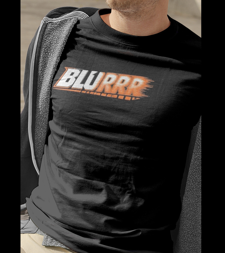 Cincinnati Bengals Blurrr Football T-Shirt
