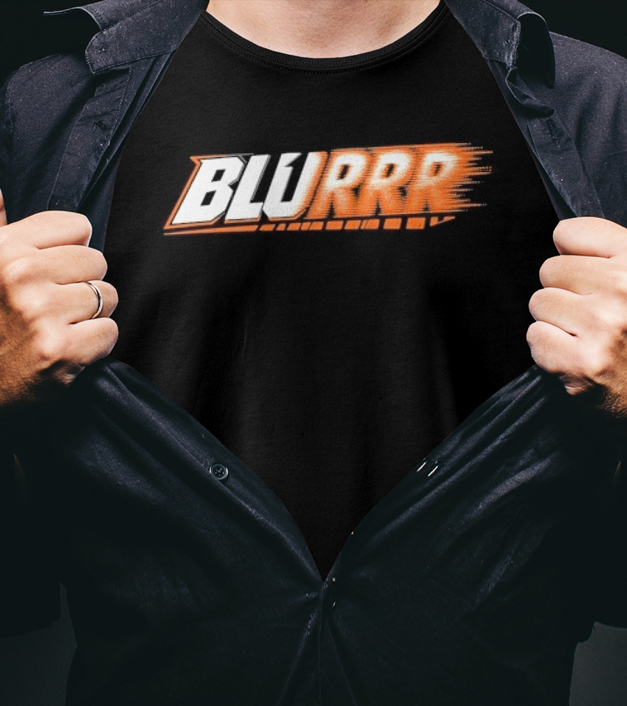 Cincinnati Bengals Blurrr Football T-Shirt