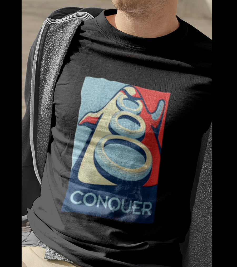 Conquer Penguin Three Rings T-Shirt