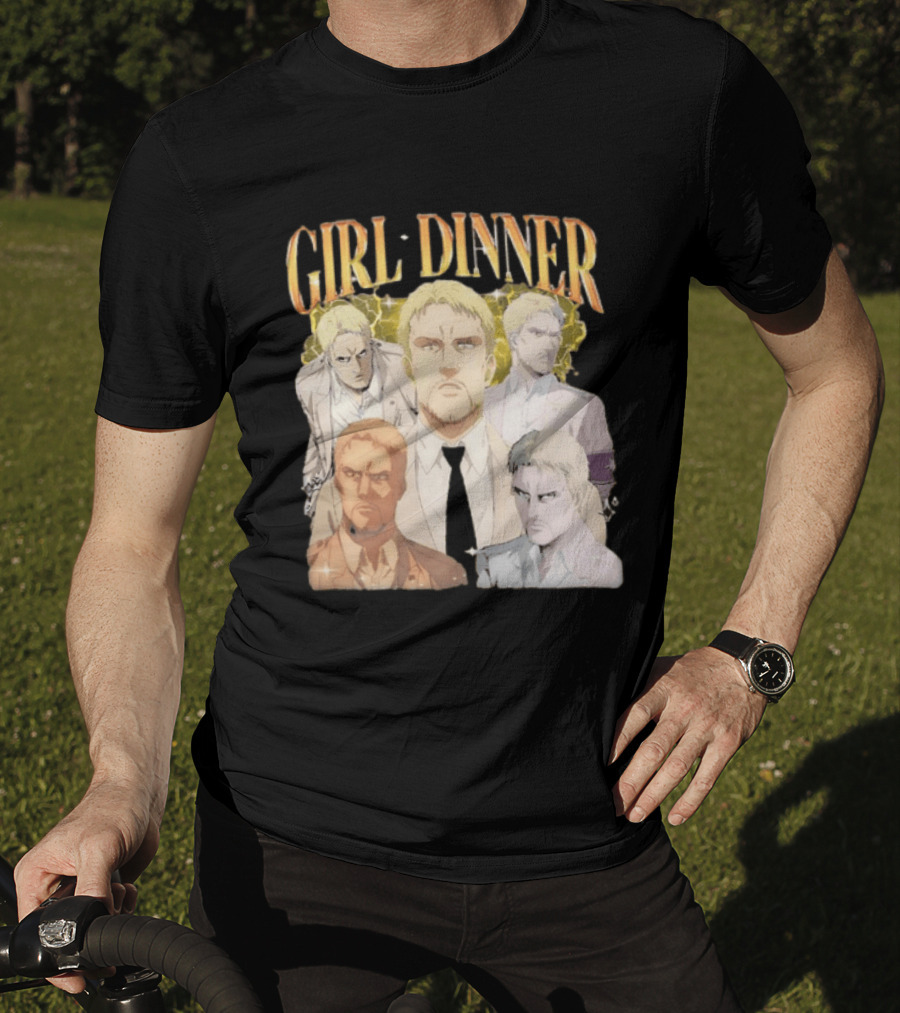 Niall Horan Girl Dinner 2026 New Anime Characters T-Shirt