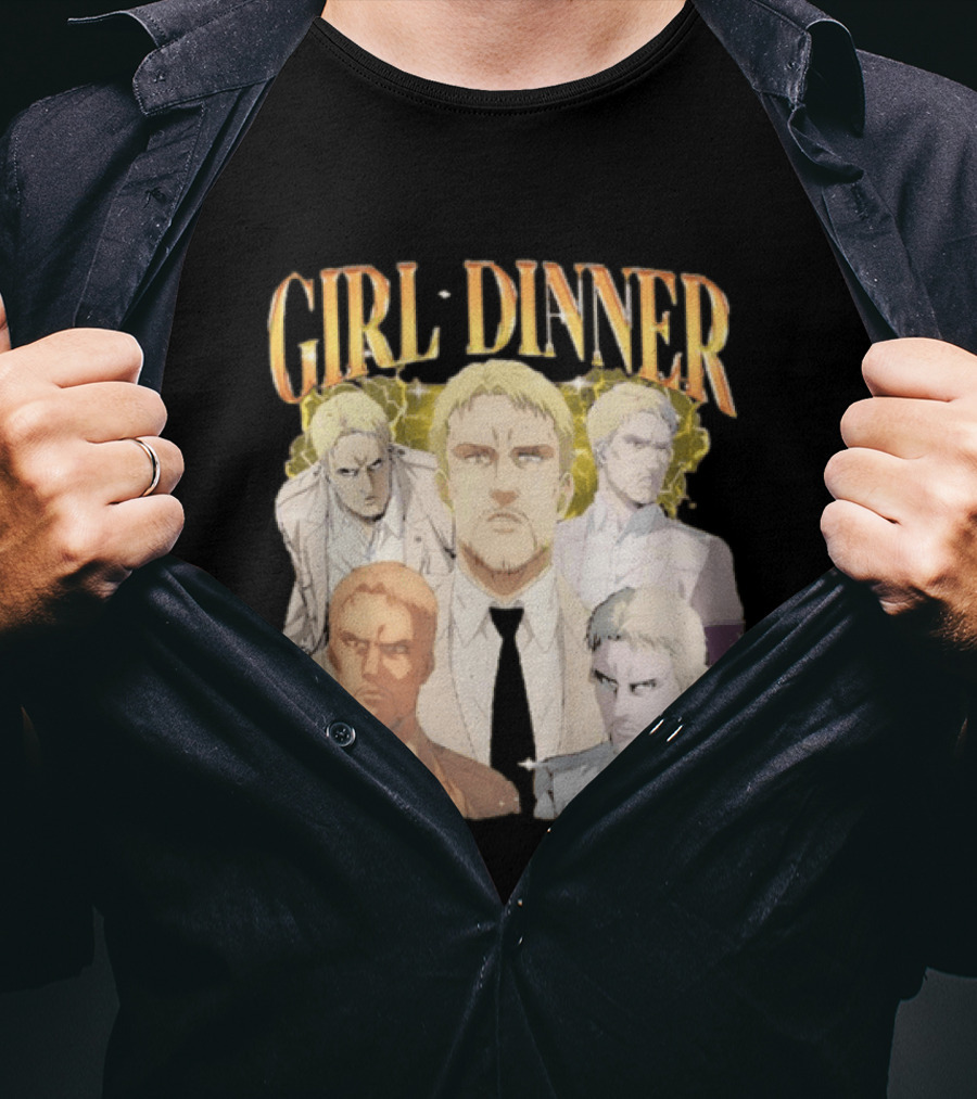 Niall Horan Girl Dinner 2026 New Anime Characters T-Shirt