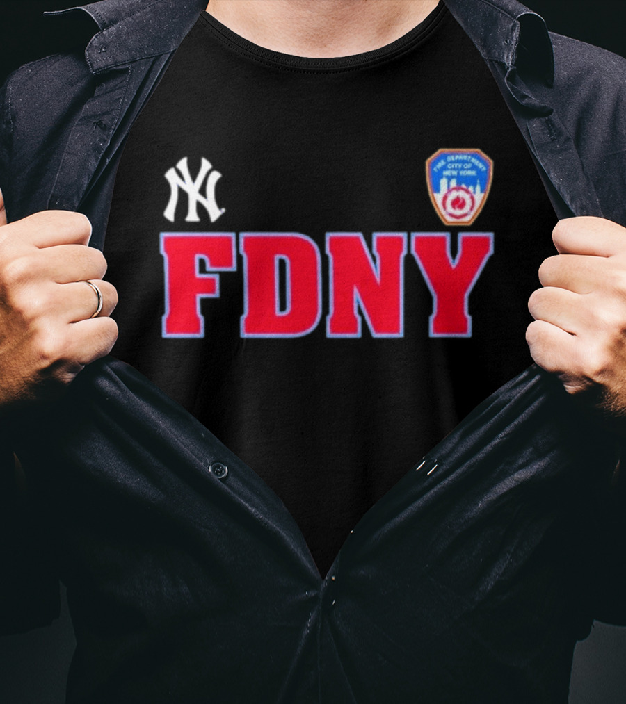 NY Yankees FDNY City Of New York 2026 T-Shirt
