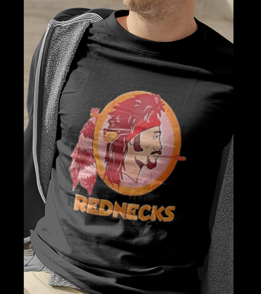 Rednecks Mullet Man Bandana Coonskin Tail Original Washington Alternative T-Shirt