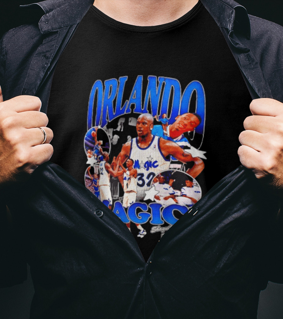 Orlando Magic Shaquille O'Neal Penny Hardaway Legends T-Shirt