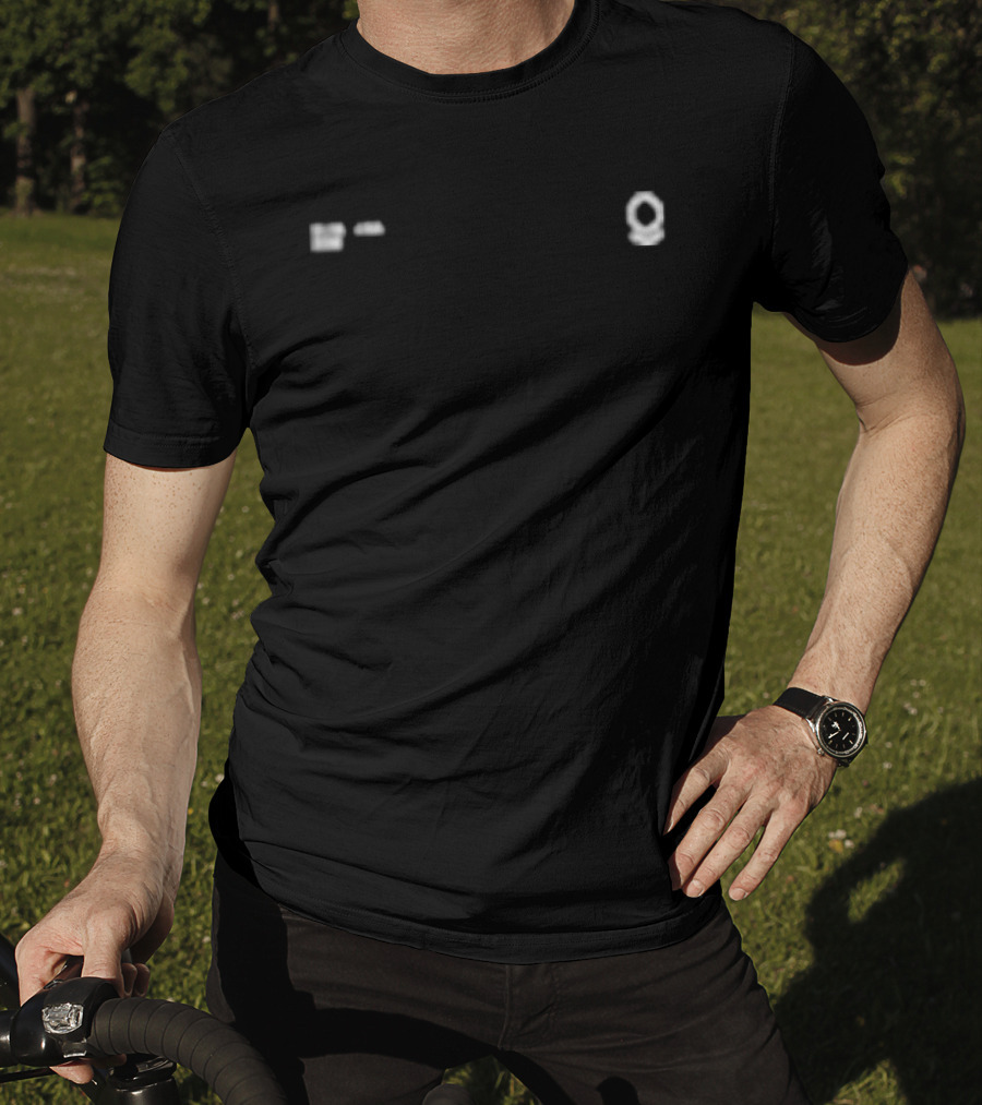 Palantir Black Overdye Atlas With Pixelated Stylized Number 9 T-Shirt