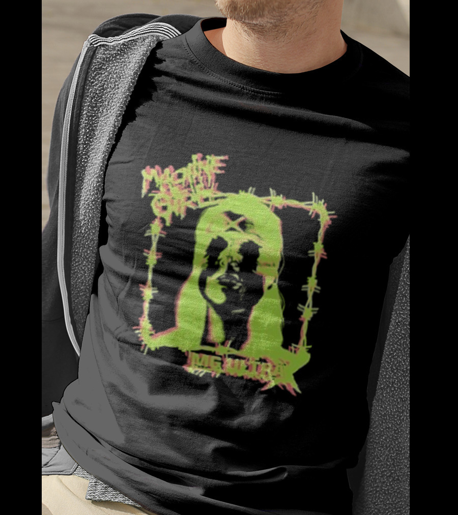 Machine Girl MG Ultra 2026 Tour Neon T-Shirt