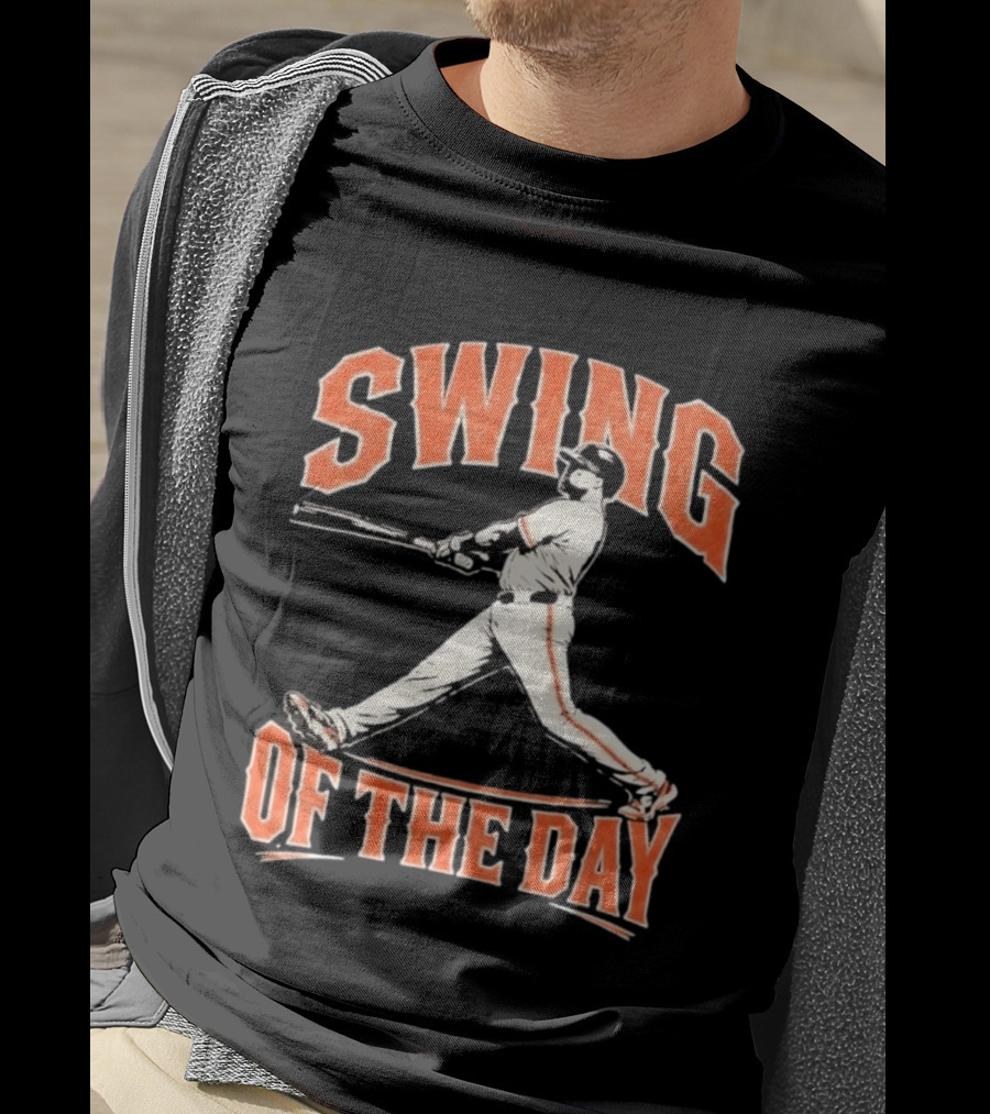 SF Giants Swing Of The Day Baseball 2026 T-Shirt