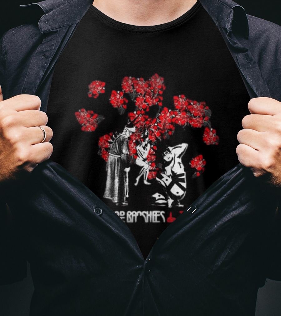 Siouxsie And The Banshees Downside Up Red Blossom T-Shirt