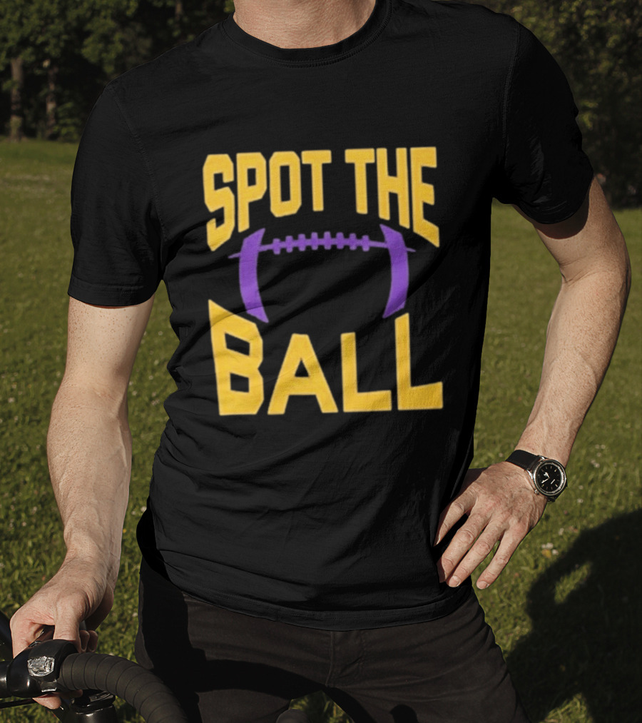 Spot The Ball Football Enthusiast Game Challenge T-Shirt