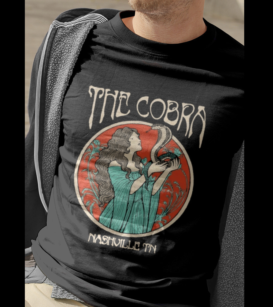 The Cobra Nashville TN Retro Snake T-Shirt
