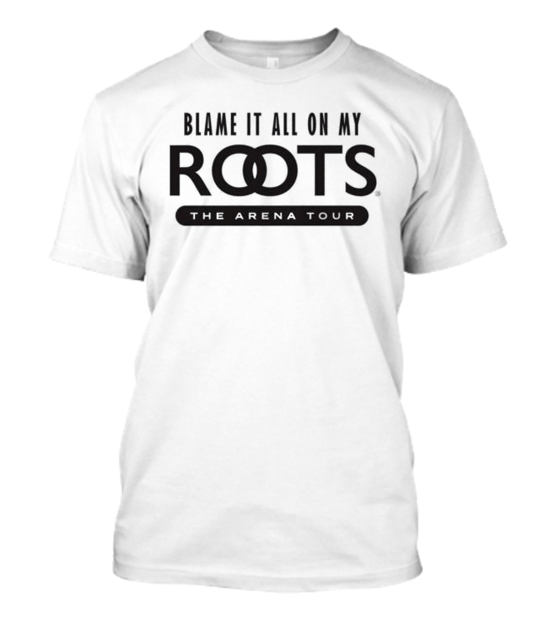 Blame It All On My Roots The Arena Tour Garth Brooks Store Crewneck Ash T-Shirt