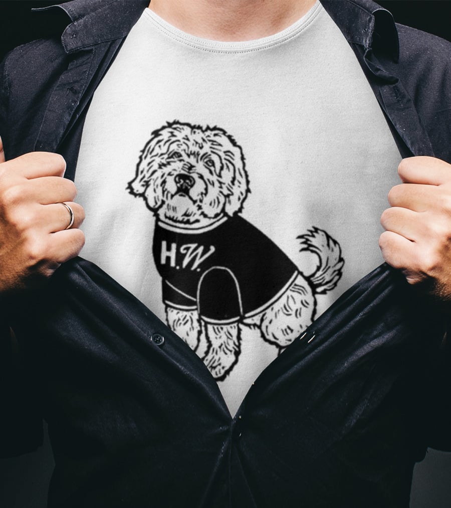 Hayley Williams Alf Raglan Dog Wearing T-Shirt
