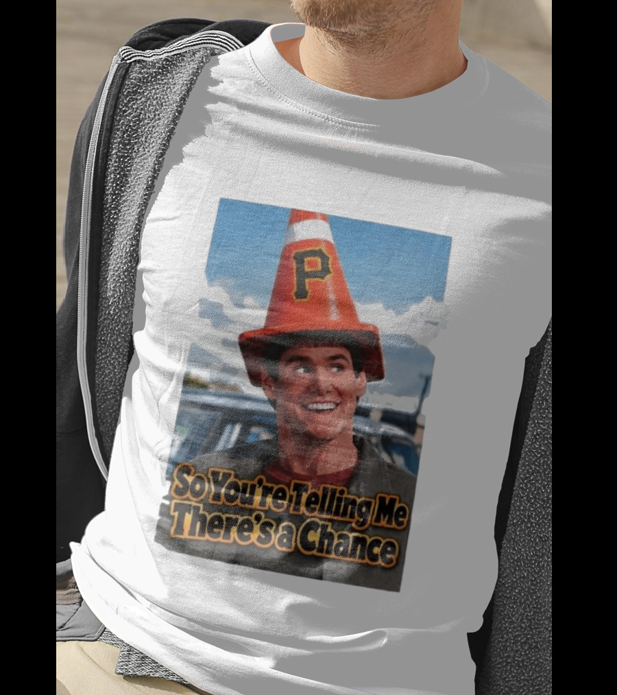 Jim Carrey Cone Hat P So You're Telling Me There's A Chance T-Shirt
