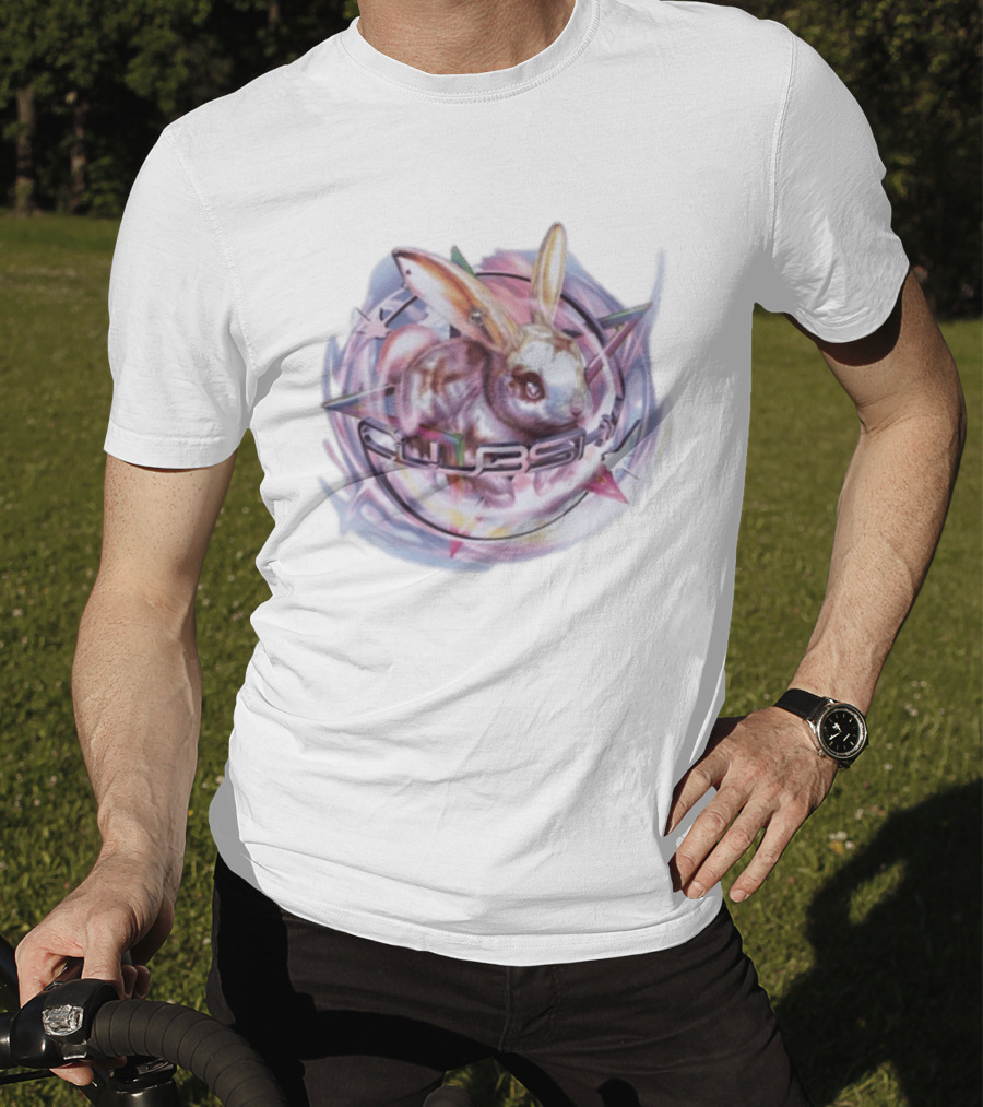 Shygirl Club Shy Rave Bunny Starburst T-Shirt