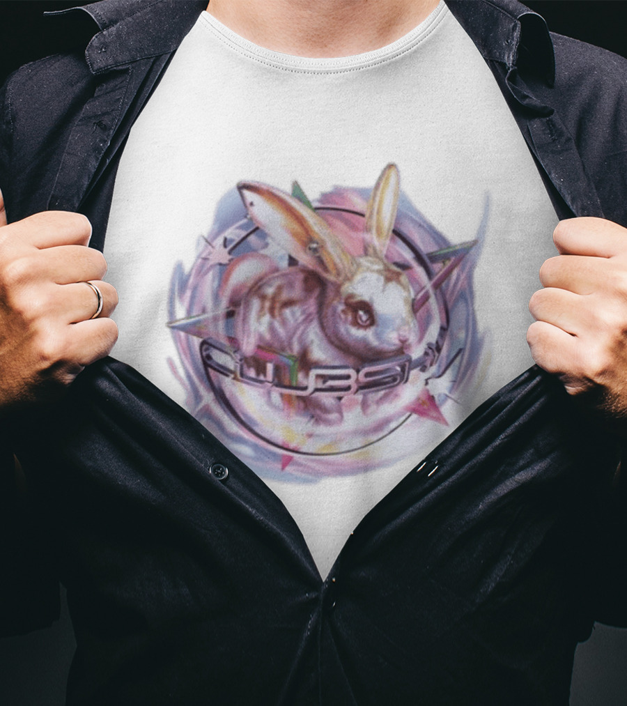 Shygirl Club Shy Rave Bunny Starburst T-Shirt