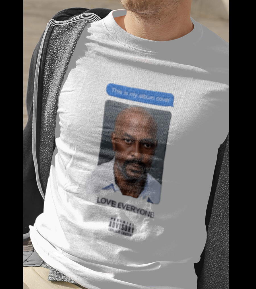 This Is My Album Cover Love Everyone Parental Advisory Explicit Content T-Shirt