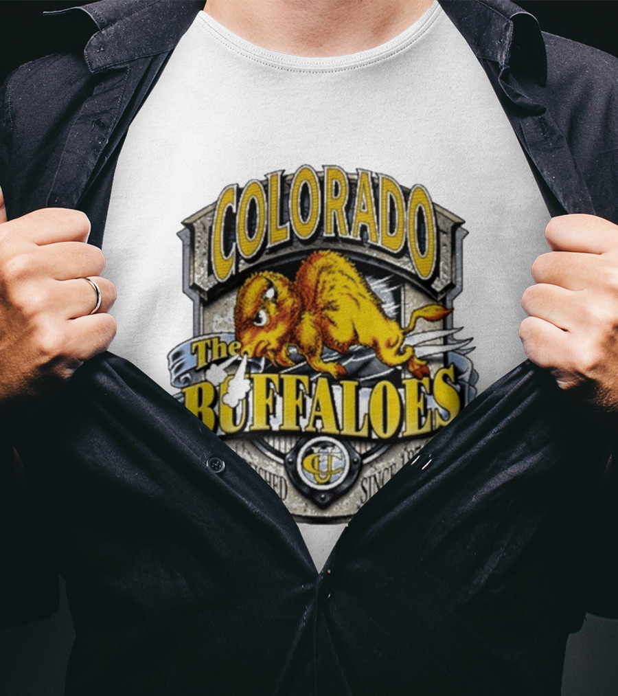 Colorado Buffaloes CU The Buffaloes Established Since 1876 T-Shirt