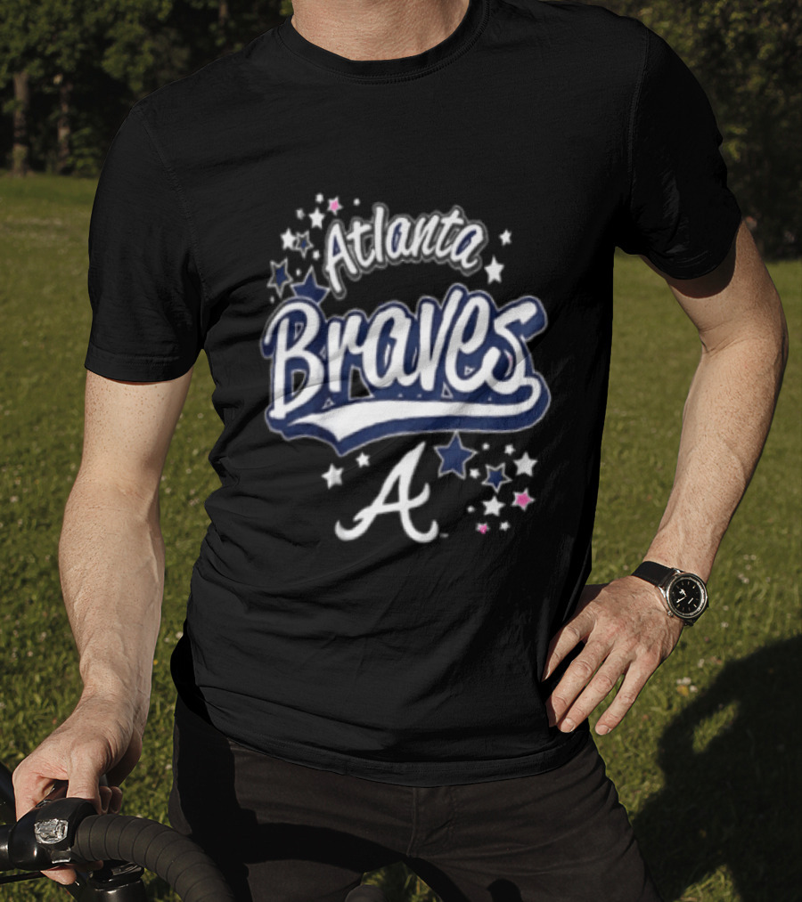 Atlanta Braves Velcro Stars A T-Shirt