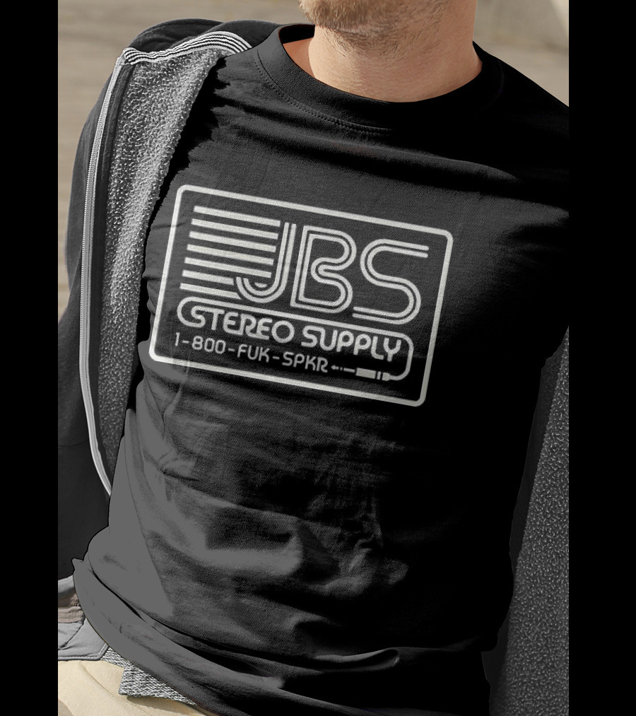 JBS Stereo Supply Johnny Blue Skies 1 800 FUN SHOP T-Shirt