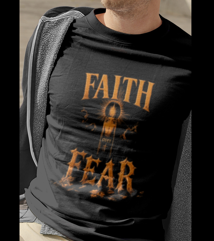 Faith Over Fear Spooky Halloween T-Shirt