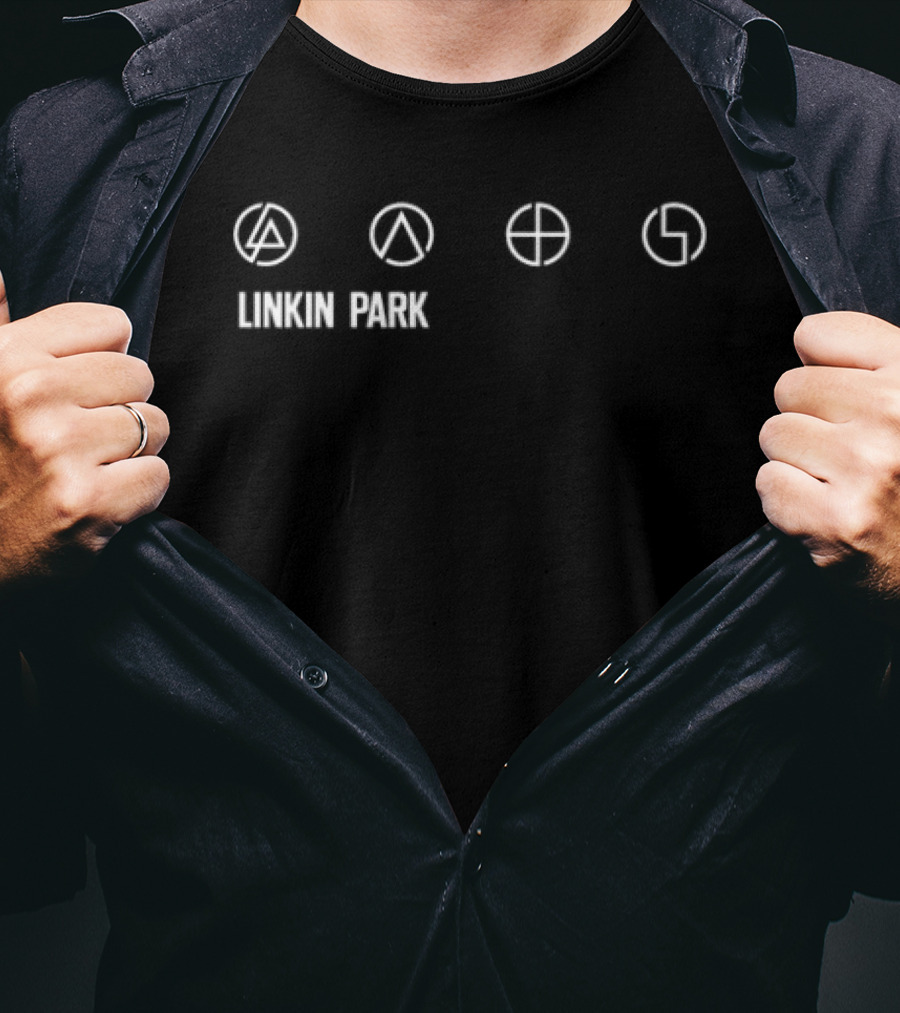 Linkin Park A Thousand Suns Band Logos T-Shirt