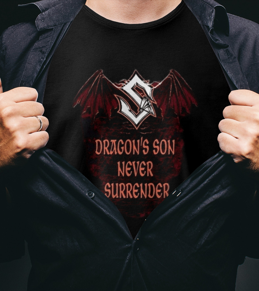 Dragon's Son Never Surrender Sabaton Rockstadt 2026 T-Shirt