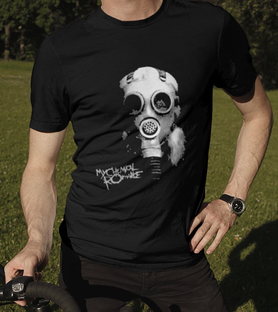 My Chemical Romance Gas Mask Mother War We're Damned Afterall T-Shirt