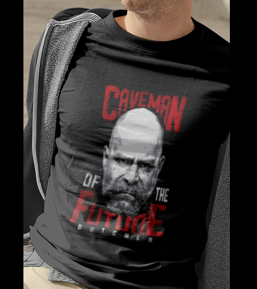 Caveman Of The Future Butcher Iconic Face T-Shirt