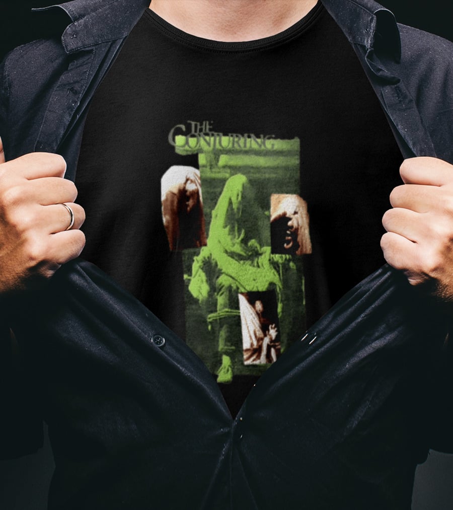 The Conjuring Horror Imagery And Eerie Figures T-Shirt