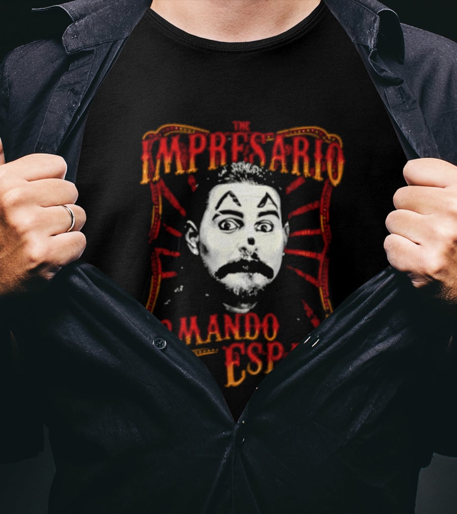 Impresario Armando Espana Clown Face T-Shirt