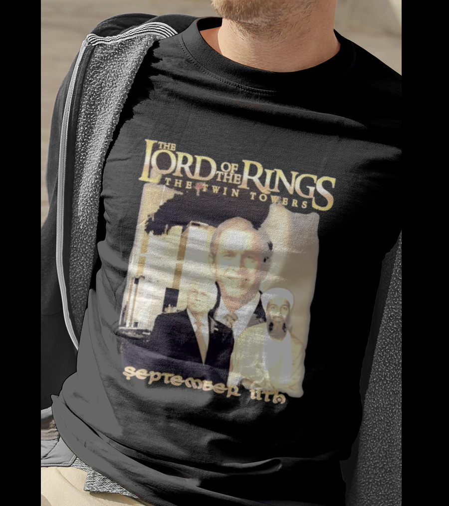 The Lord Of The Rings The Twin Towers September 11th T-Shirt