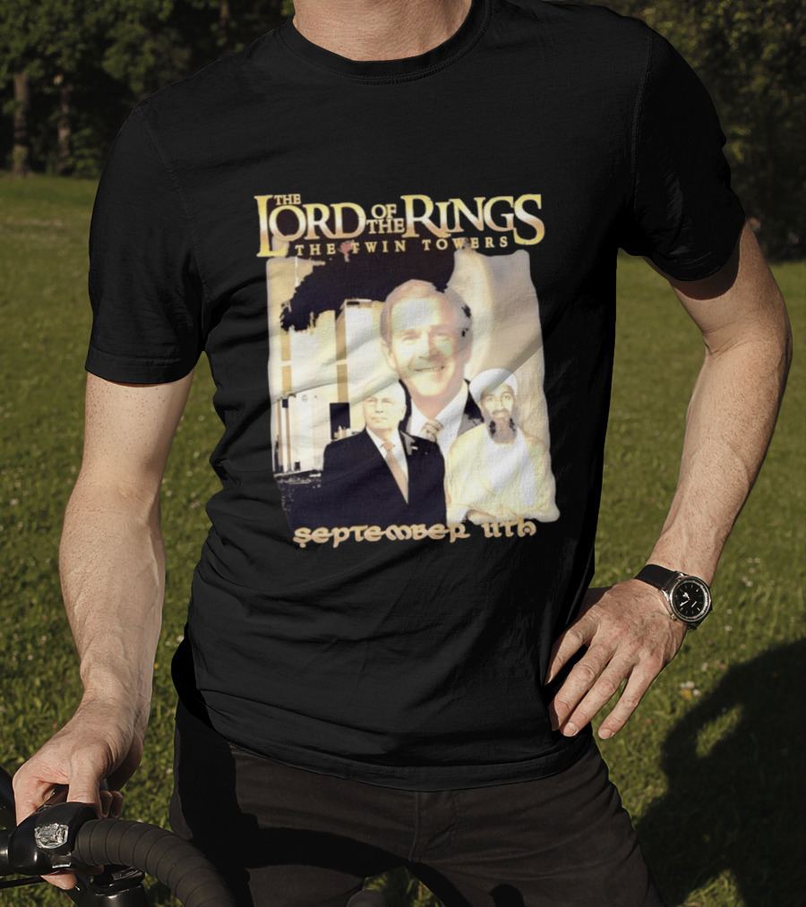 The Lord Of The Rings The Twin Towers September 11th T-Shirt