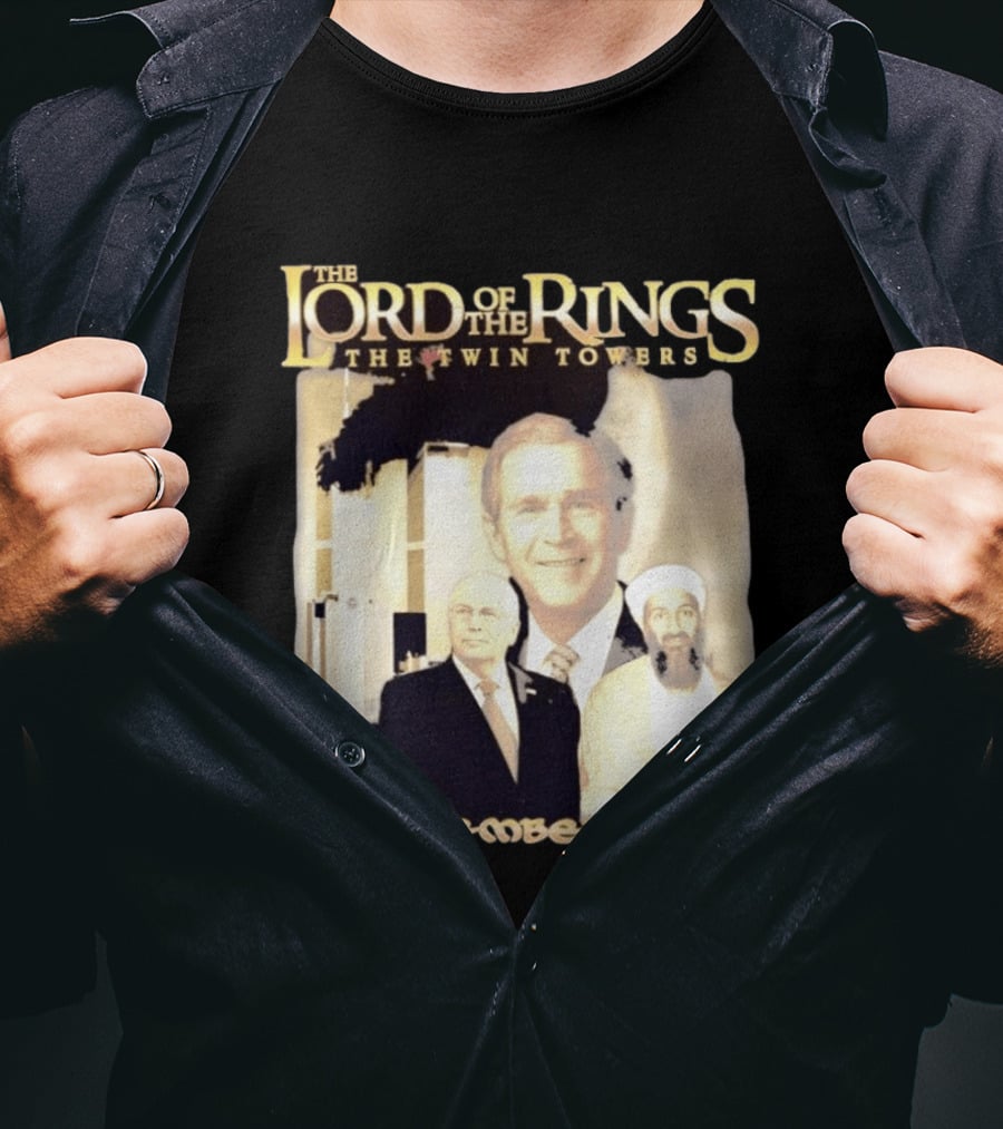 The Lord Of The Rings The Twin Towers September 11th T-Shirt