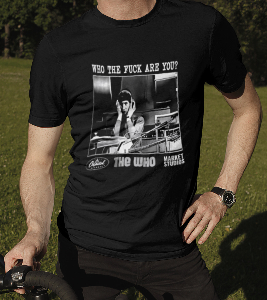 The Who X Market D2C Who The Fuck Are You Photo Album Cover T-Shirt