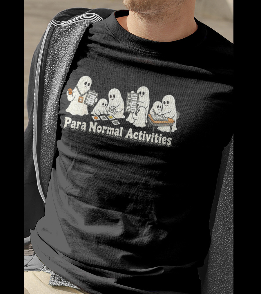 Para Normal Activities Halloween Ghosts Family Séance T-Shirt