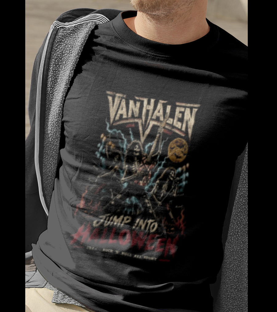 Van Halen Jump Into Halloween 1984 Rock N Roll All Night T-Shirt