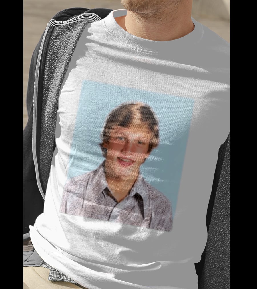 Awesome Matthew McConaughey High School Photo Retro Vibe T-Shirt