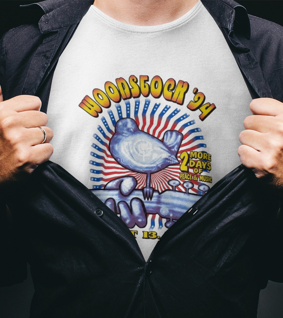 Von Miller Woodstock '94 August 13 14 2 More Days Of Peace And Music T-Shirt