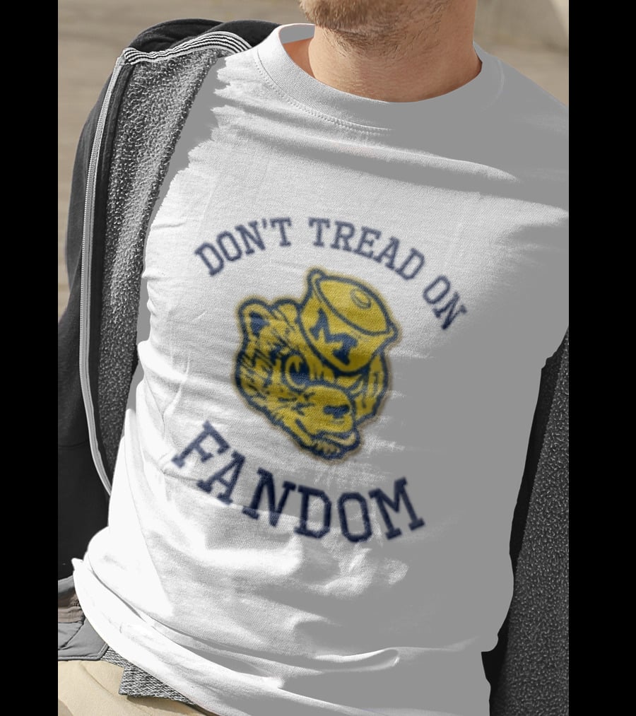 Don't Tread On Fandom Michigan Wolverines M Bear T-Shirt